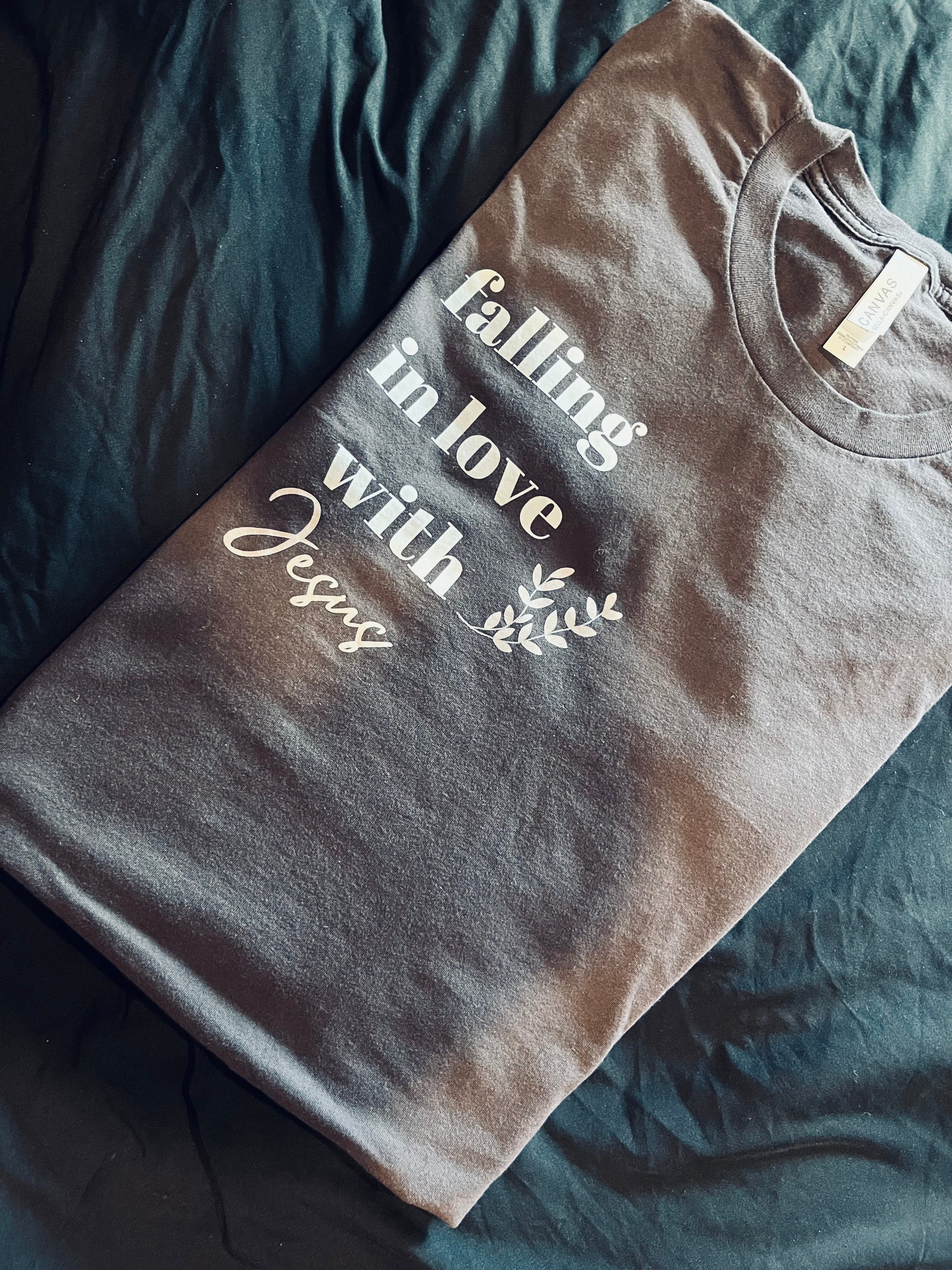 Falling In Love With Jesus Tee